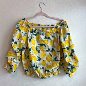 Juniors size M/ off the shoulder/ 3/4 sleeve